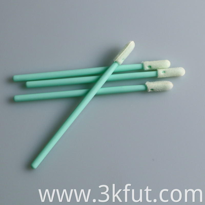 Small Head Cleanroom Foam Tip Swab